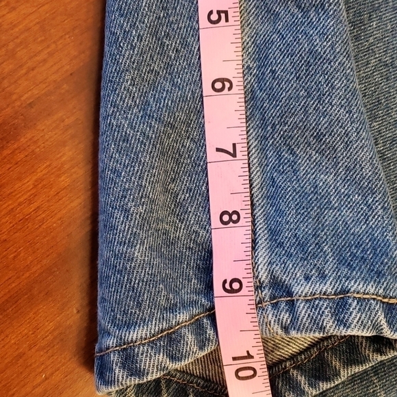 Lee Y2K Denim High Rise Shorts EUC 29x9.5 W8 - Picture 8 of 10